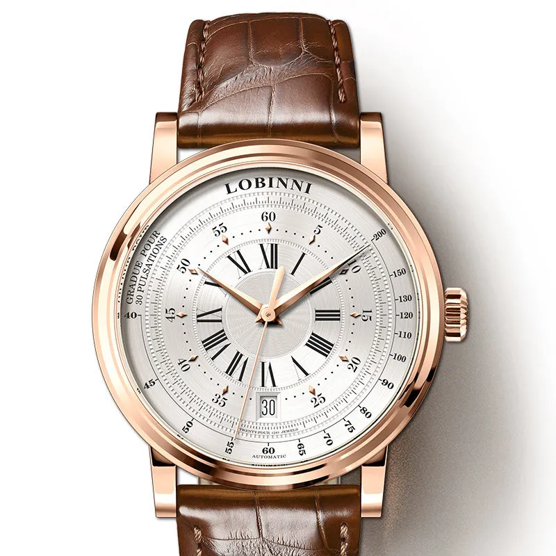 LOBINNI New Men Watches Top Luxury Brand Japan Import NH35A SII O Auto Mechanical MOVT Men's Clock Sapphire reloj hombre L1018-3
LOBINNI New Men Watches Top Luxury Brand Japan Import NH35A SII O Auto Mechanical MOVT Men's Clock Sapphire reloj hombre L1018-3