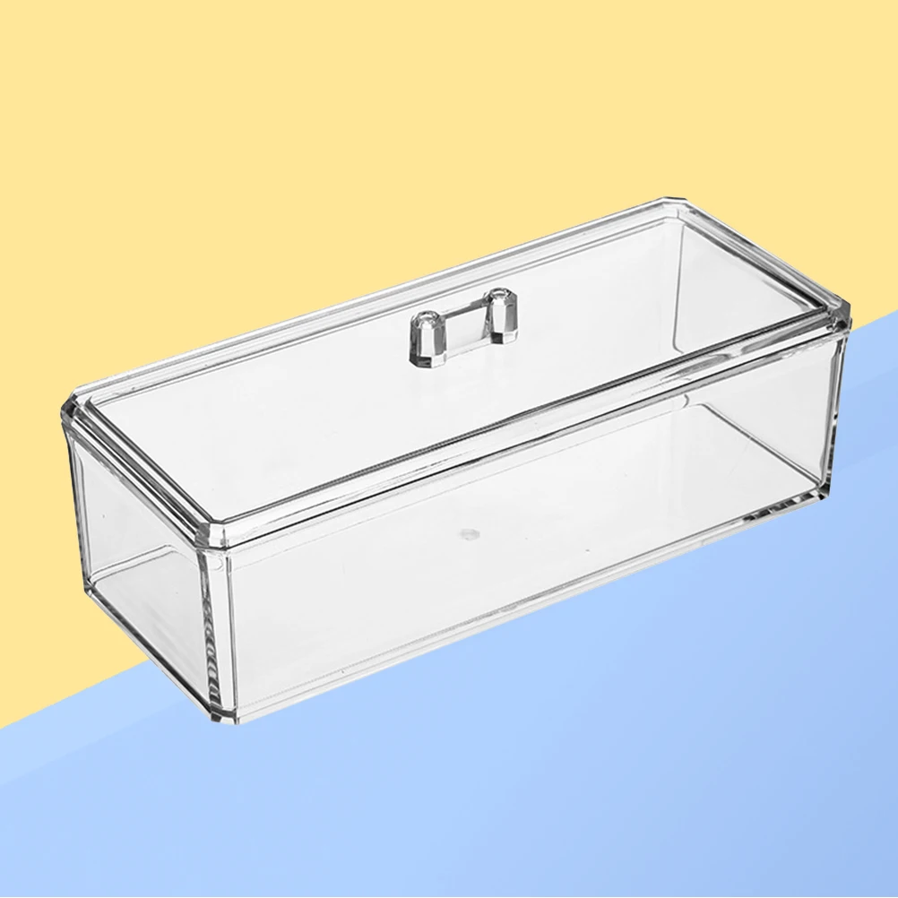 1Pc Storage Box Acrylic Transparency Rectangle Sorting Tea Bag Organizer Desktop Storage with Dustproof Lid Makeup Organizer
1Pc Storage Box Acrylic Transparency Rectangle Sorting Tea Bag Organizer Desktop Storage with Dustproof Lid Makeup Organizer