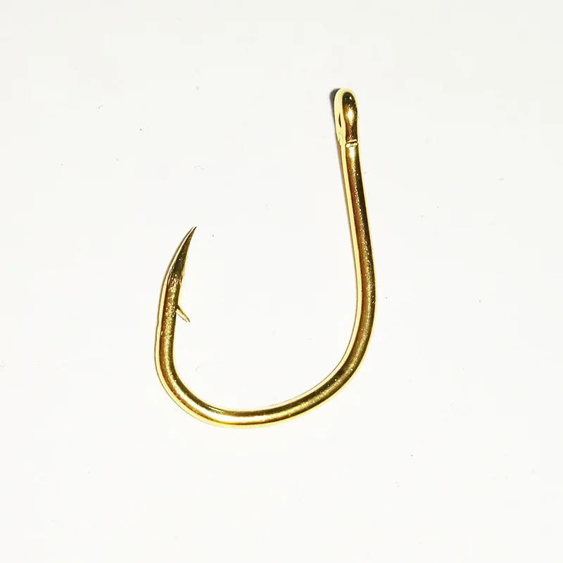 100 pieces of bulk gold tube to pay Isety hooks with barbed bulk hole hooks Fishing tackle supplies
100 pieces of bulk gold tube to pay Isety hooks with barbed bulk hole hooks Fishing tackle supplies