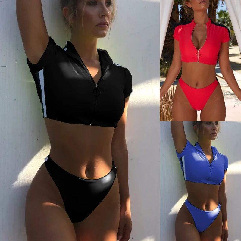 AU Women Bikini Set Swimwear Push-Up Padded Bra Set Sexy G-string Beachwear Bathing Suit
AU Women Bikini Set Swimwear Push-Up Padded Bra Set Sexy G-string Beachwear Bathing Suit