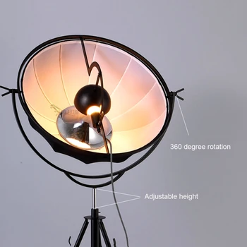Nordic LED Floor Lamps Classic Loft Floor Light Atangding Lights Adjustable Satellite Shape Photo Studio Living Room Lamp Stand
Nordic LED Floor Lamps Classic Loft Floor Light Atangding Lights Adjustable Satellite Shape Photo Studio Living Room Lamp Stand