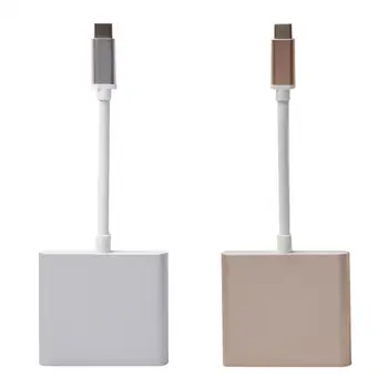 Type-C to USB 3.0 with HDMI and Type C charging port hub with Triple Shielded Cable Support 4K ULTRA HD/Multiple USB-C interface
Type-C to USB 3.0 with HDMI and Type C charging port hub with Triple Shielded Cable Support 4K ULTRA HD/Multiple USB-C interface