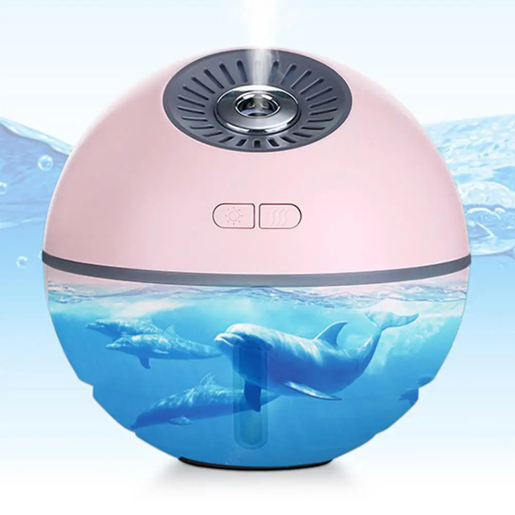 300ml Ball LED Night Light Humidifier Mini Fan Mobile Power Home Office Diffuser 
300ml Ball LED Night Light Humidifier Mini Fan Mobile Power Home Office Diffuser