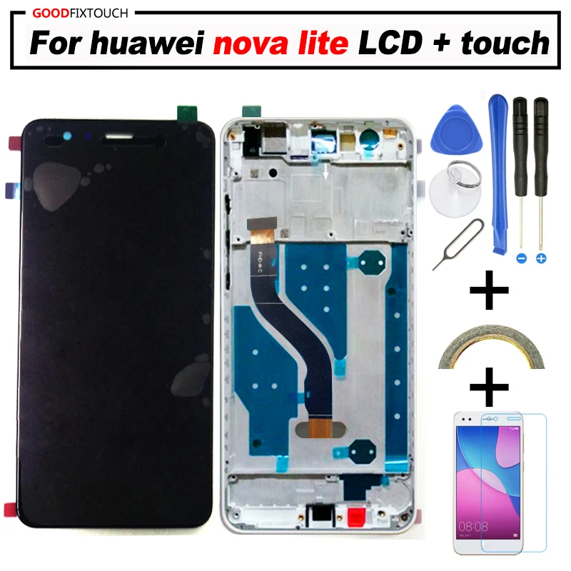 original 5.2" For Huawei nova lite LCD Display Touch Screen Digitizer Assembly with frame For nova-lite LCD nova lite screen
original 5.2" For Huawei nova lite LCD Display Touch Screen Digitizer Assembly with frame For nova-lite LCD nova lite screen