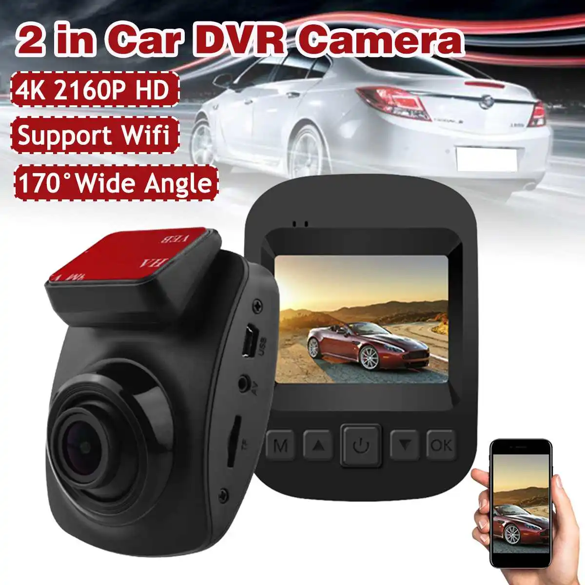 4K Ultra HD GPS Car Dash Cam 2160P 60fps ADAS DVR With 1080P Sensor Rear Camera Night Vision Dual Lens Auto Dashcam
4K Ultra HD GPS Car Dash Cam 2160P 60fps ADAS DVR With 1080P Sensor Rear Camera Night Vision Dual Lens Auto Dashcam