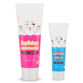 Unisex Hair Removal Cream Repair Solution Set Depilatory Cream for Armpit Arm Leg Body 80g+30g
Unisex Hair Removal Cream Repair Solution Set Depilatory Cream for Armpit Arm Leg Body 80g+30g