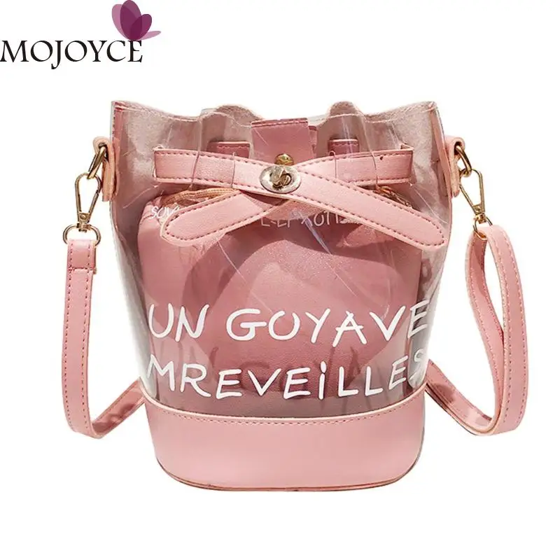 New Luxury Women Transparent Bucket Bags Girls Fashion Clear PVC Jelly Small Tote Messenger Bags Female Crossbody Shoulder Bags
New Luxury Women Transparent Bucket Bags Girls Fashion Clear PVC Jelly Small Tote Messenger Bags Female Crossbody Shoulder Bags
