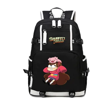 Anime Gravity Fall Waddles pig backpack teenagers Student School Bags travel Printed shoulder bag Laptop bag Canvas Rucksack
Anime Gravity Fall Waddles pig backpack teenagers Student School Bags travel Printed shoulder bag Laptop bag Canvas Rucksack
