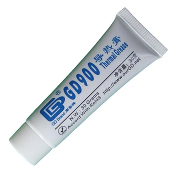 GD GD900 Thermal Conductive Grease Paste Silicone Plaster Heat Sink Compound Net Weight 30 Grams High Performance Gray For CPU
GD GD900 Thermal Conductive Grease Paste Silicone Plaster Heat Sink Compound Net Weight 30 Grams High Performance Gray For CPU
