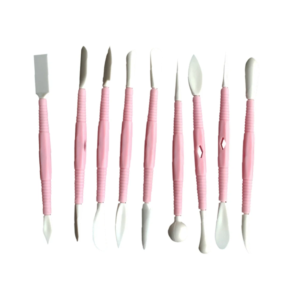 9PCS/Set Cake Baking Clay Tools Carving Craft Brush Pottery Tools Clay Sculpture Pottery Ceramics Tool Double-end Embossing Tool
9PCS/Set Cake Baking Clay Tools Carving Craft Brush Pottery Tools Clay Sculpture Pottery Ceramics Tool Double-end Embossing Tool