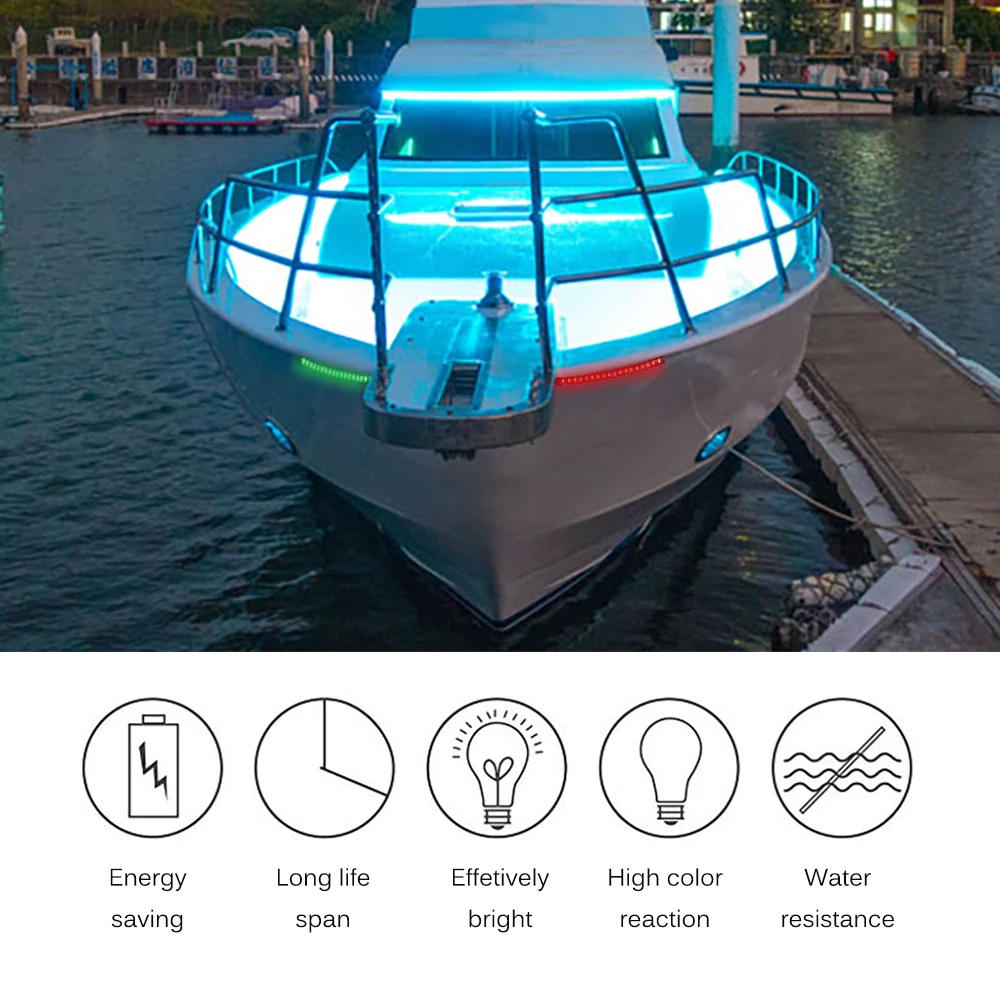 LED Boat Bow Navigation Light Kits For Boat Vessel Pontoon Yacht Skeeter 1 Pair Red And Green Pool Accessories LED Boats Light
LED Boat Bow Navigation Light Kits For Boat Vessel Pontoon Yacht Skeeter 1 Pair Red And Green Pool Accessories LED Boats Light