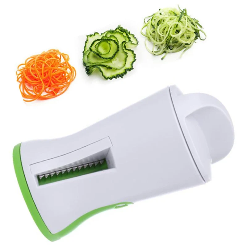 Vegetable Fruit Spiral Shred Process Device Cutter Slicer Peeler Kitchen Tool Slicer Spiralizer Julienne Cutter
Vegetable Fruit Spiral Shred Process Device Cutter Slicer Peeler Kitchen Tool Slicer Spiralizer Julienne Cutter