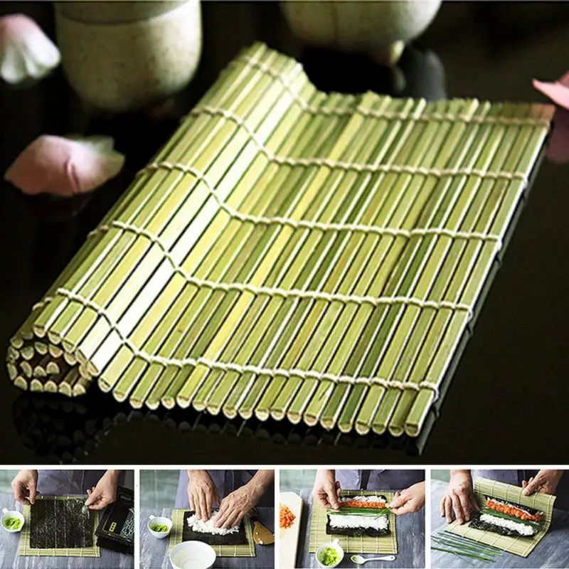 Rolling Bamboo Non-toxic Stick Sushi Making Tool Sushi Mold Cooking Sushi Roll DIY Rolling Tools
Rolling Bamboo Non-toxic Stick Sushi Making Tool Sushi Mold Cooking Sushi Roll DIY Rolling Tools