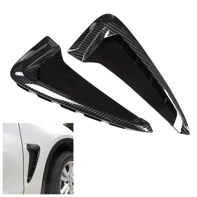 1 Pair Gloss Carbon fiber Side Body Marker Fender Air wing Vent Trim M For X5 F15 2014+
1 Pair Gloss Carbon fiber Side Body Marker Fender Air wing Vent Trim M For X5 F15 2014+