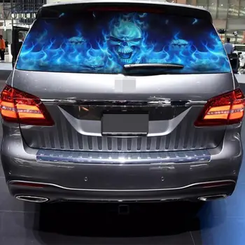 Car Sticker Auto Products Flaming Skull Rear Window Graphic Decals Waterproof Windshield Sun Shading Stickers for The Car Truck
Car Sticker Auto Products Flaming Skull Rear Window Graphic Decals Waterproof Windshield Sun Shading Stickers for The Car Truck
