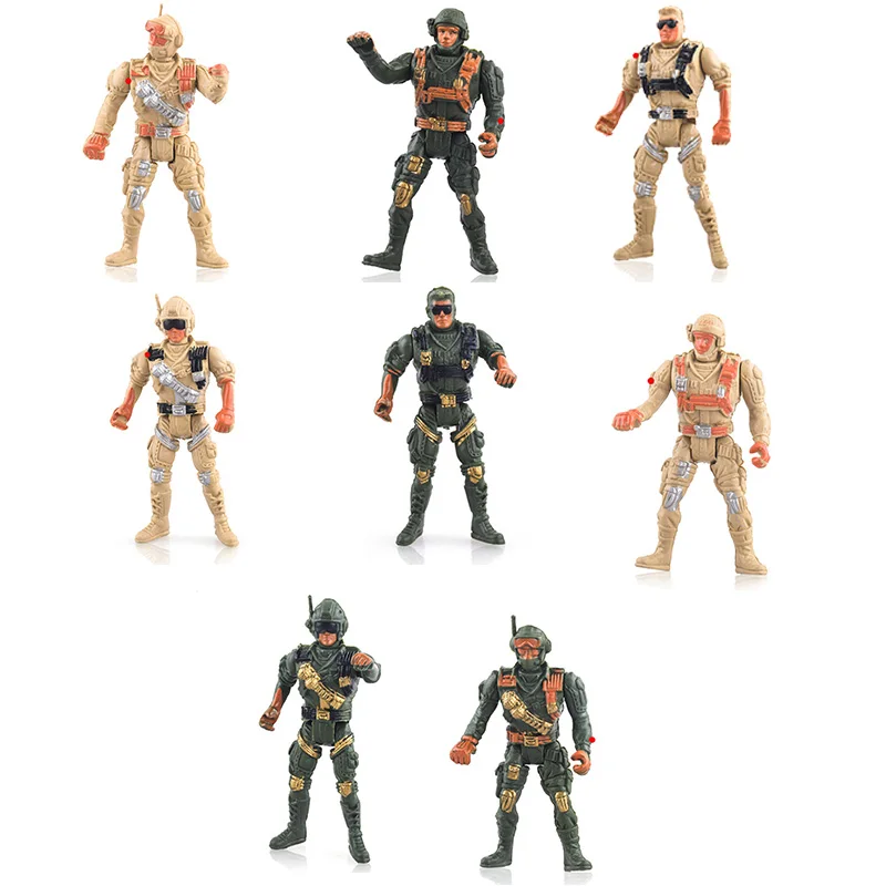 8PCS Set Soldiers Model Figure Toy Battlefield Army Soldiers Toy Home Decoration
8PCS Set Soldiers Model Figure Toy Battlefield Army Soldiers Toy Home Decoration