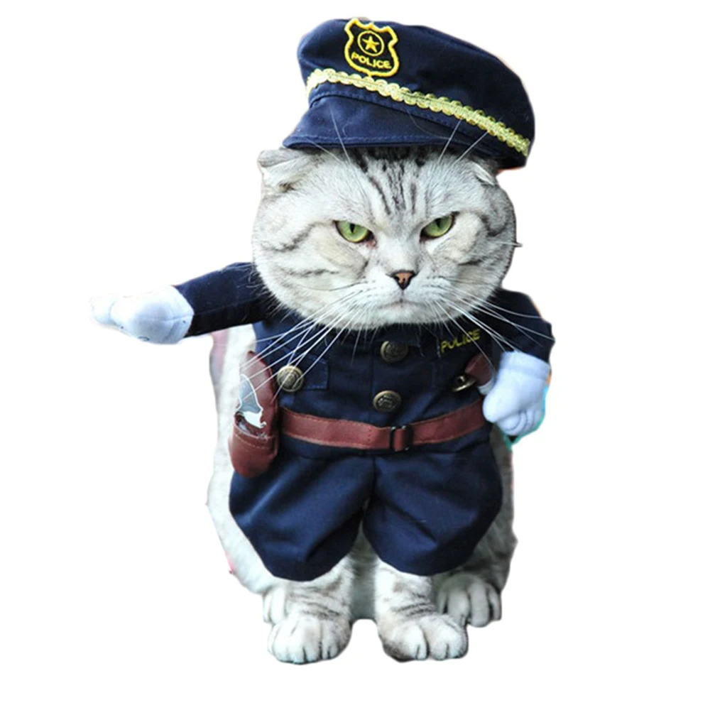 NEW Funny Cat Clothes Pirate Suit Clothes For Cat Costume Clothing Corsair Halloween Clothes Dressing Up Cat Party Costume Suit
NEW Funny Cat Clothes Pirate Suit Clothes For Cat Costume Clothing Corsair Halloween Clothes Dressing Up Cat Party Costume Suit
