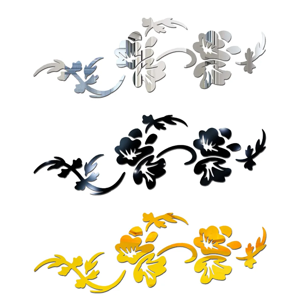 1pc Wall Sticker Set 20*58cm Modern Flower Vine DIY Mirror Acrylic Wall Sticker Decal Gold/Silver/Black Suitable For Home Decor
1pc Wall Sticker Set 20*58cm Modern Flower Vine DIY Mirror Acrylic Wall Sticker Decal Gold/Silver/Black Suitable For Home Decor