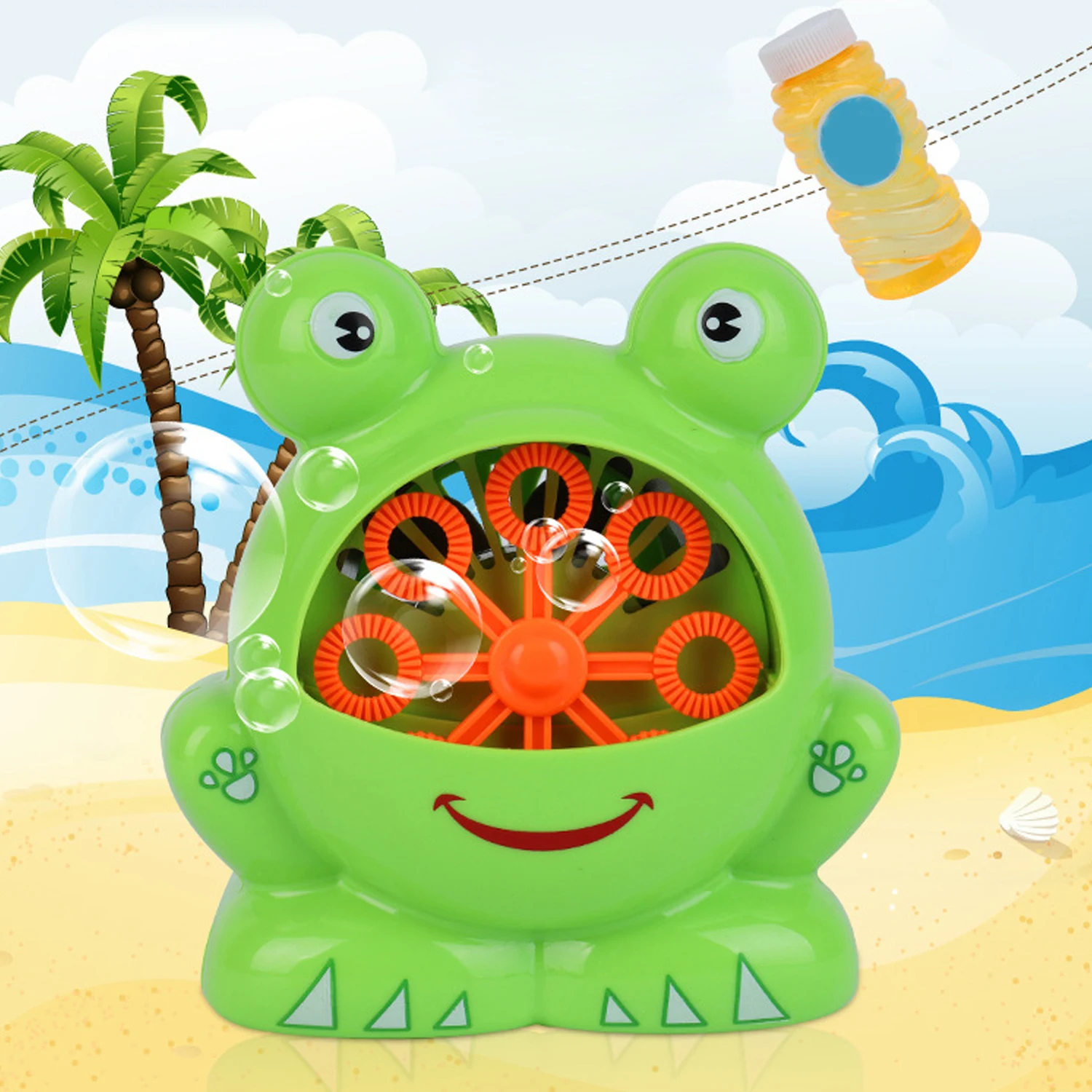 Kids Cute Funny Cartoon Electric Frog Bubble Machine Automatic Frog Bubble Maker Soap Bubble Blower Outdoor Sports Bubble Toy
Kids Cute Funny Cartoon Electric Frog Bubble Machine Automatic Frog Bubble Maker Soap Bubble Blower Outdoor Sports Bubble Toy