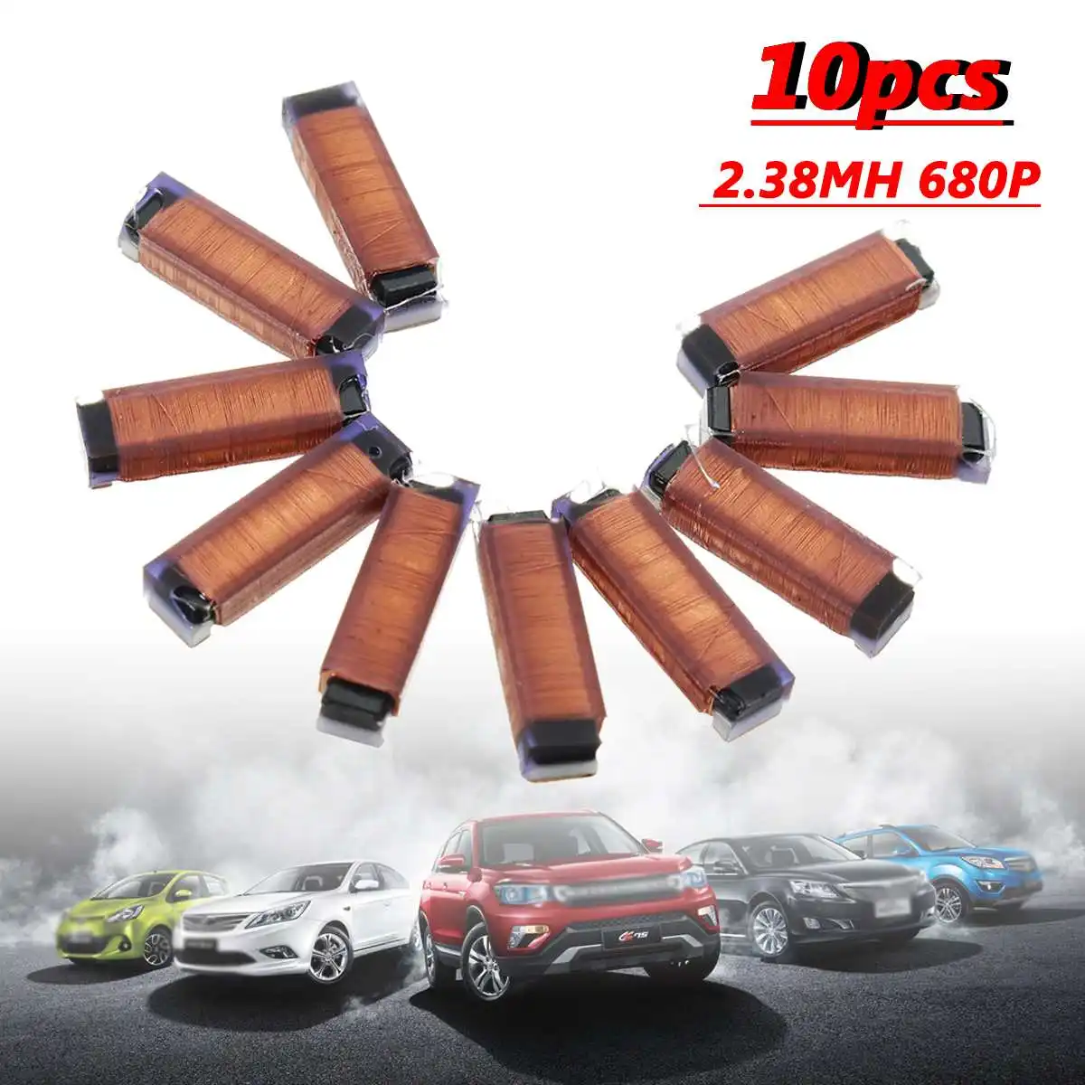 10pcs A2016050529 2.38MH 680P Car Remote Key Repair Transformer Inductance Coil For Peugeot For Citroen
10pcs A2016050529 2.38MH 680P Car Remote Key Repair Transformer Inductance Coil For Peugeot For Citroen