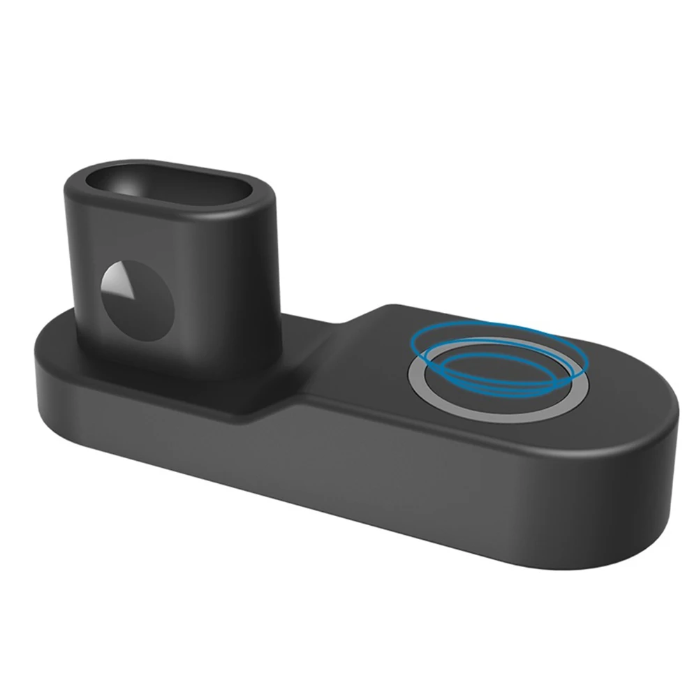 Wireless Charger Stand Dock with USB Adapter For ios Watch, 4 in 1 Charging Station Silicone Compatible Watch Series 1
Wireless Charger Stand Dock with USB Adapter For ios Watch, 4 in 1 Charging Station Silicone Compatible Watch Series 1