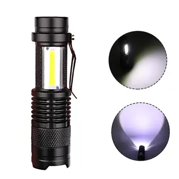 Portable Tactical Flashlight with LED Light Support Telescopic Zooming Micro USB Charging
Portable Tactical Flashlight with LED Light Support Telescopic Zooming Micro USB Charging