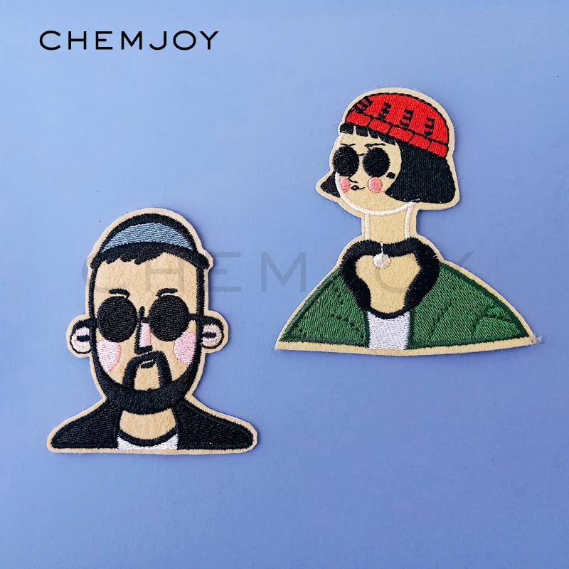 Set of 2 Movie Character Embroidered Patch Ironing on Sew Cute Cartoon Fabric Applique for Jackets Jeans Clothes Sticker Badge
Set of 2 Movie Character Embroidered Patch Ironing on Sew Cute Cartoon Fabric Applique for Jackets Jeans Clothes Sticker Badge