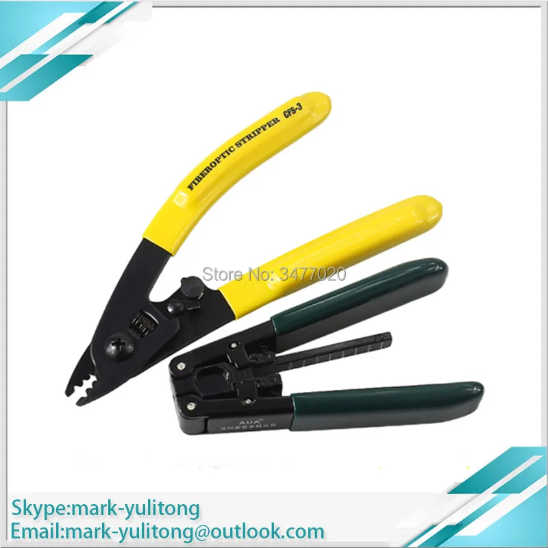 New three-port Vimeler clamp strip opener two-piece set CFS-3 fiber stripper optical fiber cold-connect kit
New three-port Vimeler clamp strip opener two-piece set CFS-3 fiber stripper optical fiber cold-connect kit