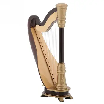 Antique Wooden Miniature Harp Replica with Gift Case Instrument Model Musical Gifts Ornaments Home Decoration
Antique Wooden Miniature Harp Replica with Gift Case Instrument Model Musical Gifts Ornaments Home Decoration