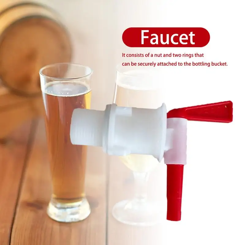 Beer Brewing Bottling Barrel Plastic Faucet Replacement Faucet Fermenter Beer Barrel Faucet Home DIY Wine Bar Tool
Beer Brewing Bottling Barrel Plastic Faucet Replacement Faucet Fermenter Beer Barrel Faucet Home DIY Wine Bar Tool