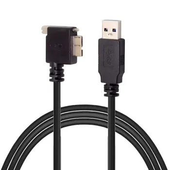 Zihan Chneyang 90 Degree Right Angled Micro USB Screw Mount to 3.0 Data Cable 3m for Industrial Camera 
Zihan Chneyang 90 Degree Right Angled Micro USB Screw Mount to 3.0 Data Cable 3m for Industrial Camera