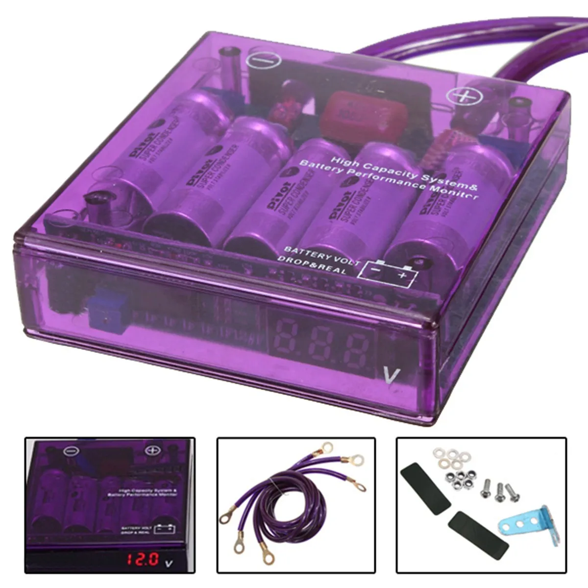 1Pc Purple Universal Car Truck Fuel Saver Voltage STABILIZER REGULATOR PIVOT MEGA RAIZIN KIT
1Pc Purple Universal Car Truck Fuel Saver Voltage STABILIZER REGULATOR PIVOT MEGA RAIZIN KIT