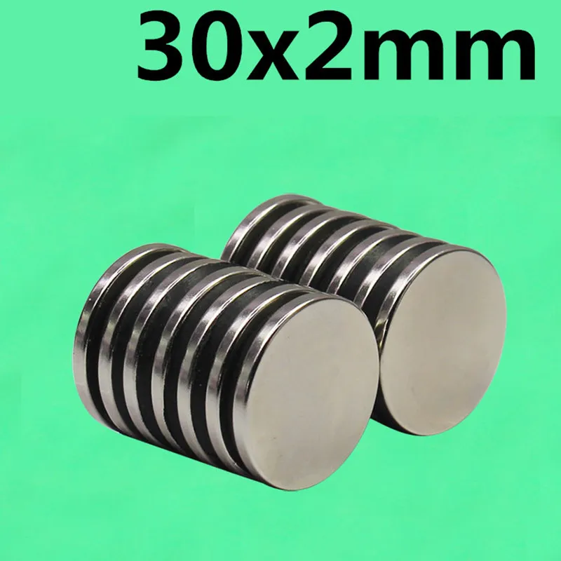 2pcs 30 * 2mm super strong neodymium magnet N35 disc permanent magnet rare earth art process neodymium iron boron magnet
2pcs 30 * 2mm super strong neodymium magnet N35 disc permanent magnet rare earth art process neodymium iron boron magnet