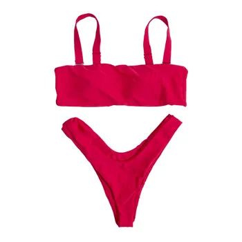 2018 New Women Wide Striped Two-Piece Swimsuit Beach Bikini Set Monikini Bathing Suit
2018 New Women Wide Striped Two-Piece Swimsuit Beach Bikini Set Monikini Bathing Suit