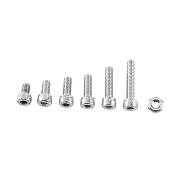250pcs M4 A2 Stainless Steel Hex Socket Screws Bolt With Hex Nuts Assortment Type Optional High Quality
250pcs M4 A2 Stainless Steel Hex Socket Screws Bolt With Hex Nuts Assortment Type Optional High Quality