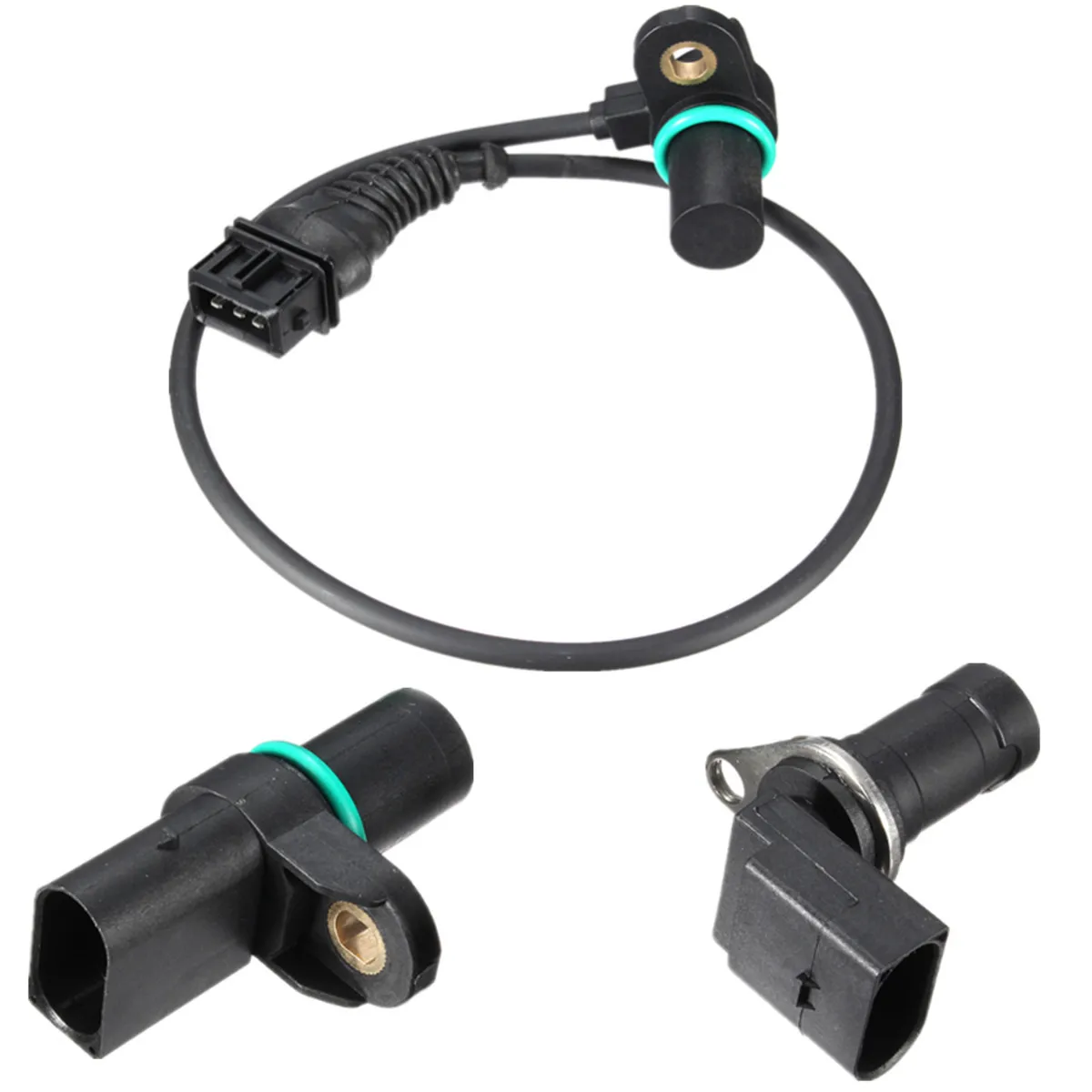 Intake & Exhaust Cam Camshaft & Crankshaft Position Sensor With O-R For BMW 12147539165 12147518628 12141709616
Intake & Exhaust Cam Camshaft & Crankshaft Position Sensor With O-R For BMW 12147539165 12147518628 12141709616