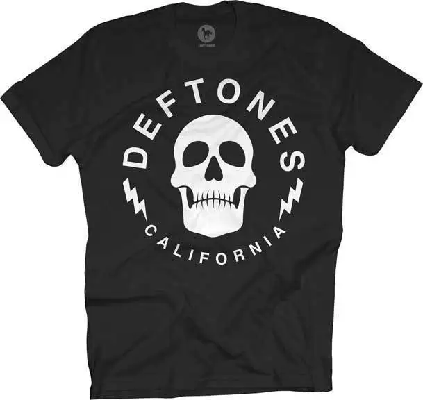 DEFTONES - Skull Bolt California - S-M-L-XL-2XL 3xl Brand New - OfficialMen Tee Shirt Tops Short Sleeve Cotton Fitness T-Shirt
DEFTONES - Skull Bolt California - S-M-L-XL-2XL 3xl Brand New - OfficialMen Tee Shirt Tops Short Sleeve Cotton Fitness T-Shirt