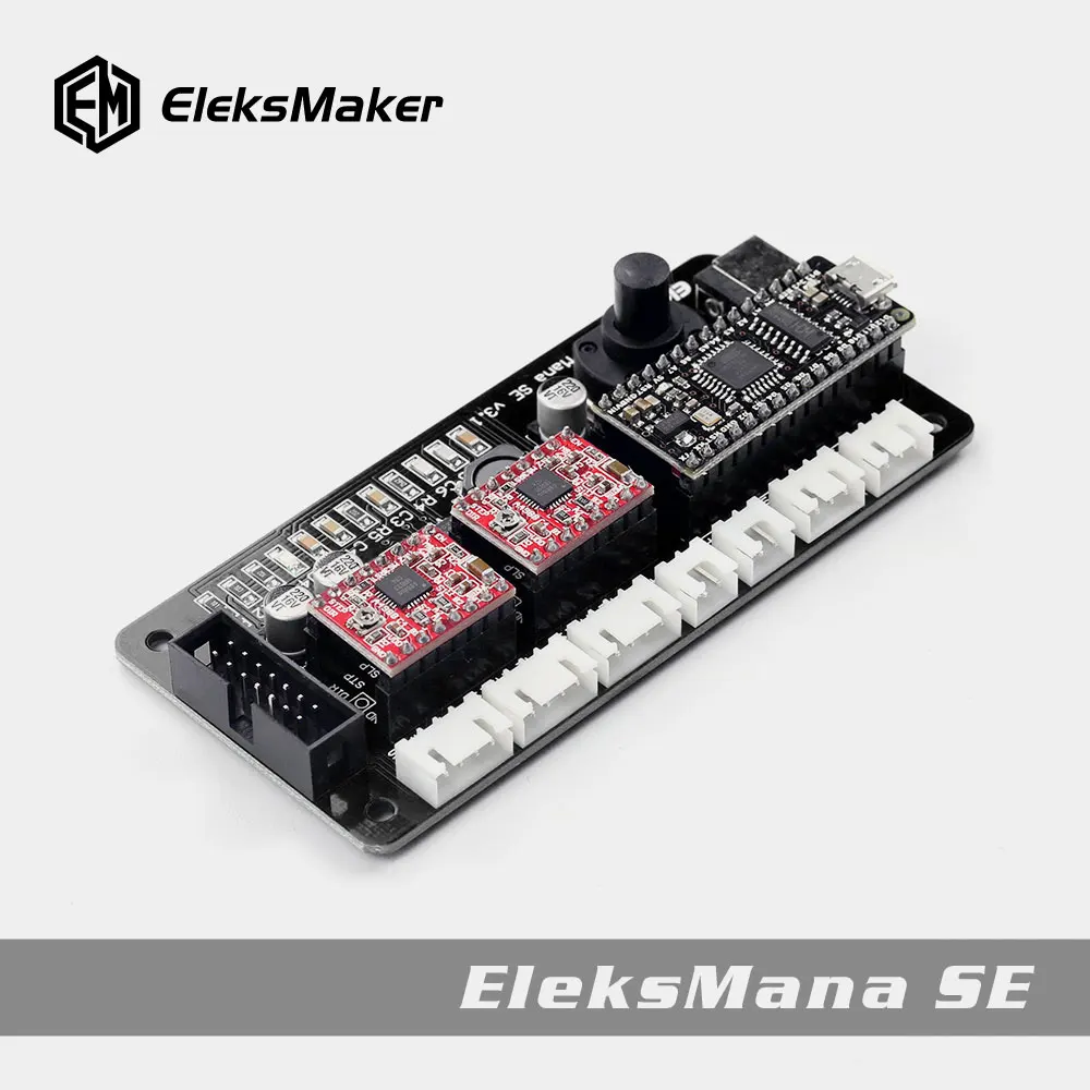 EleksMaker®EleksManaSE V3.2 2 Axis Stepper Motor Driver Controller Board For DIY CNC Laser Engraver Controller
EleksMaker®EleksManaSE V3.2 2 Axis Stepper Motor Driver Controller Board For DIY CNC Laser Engraver Controller