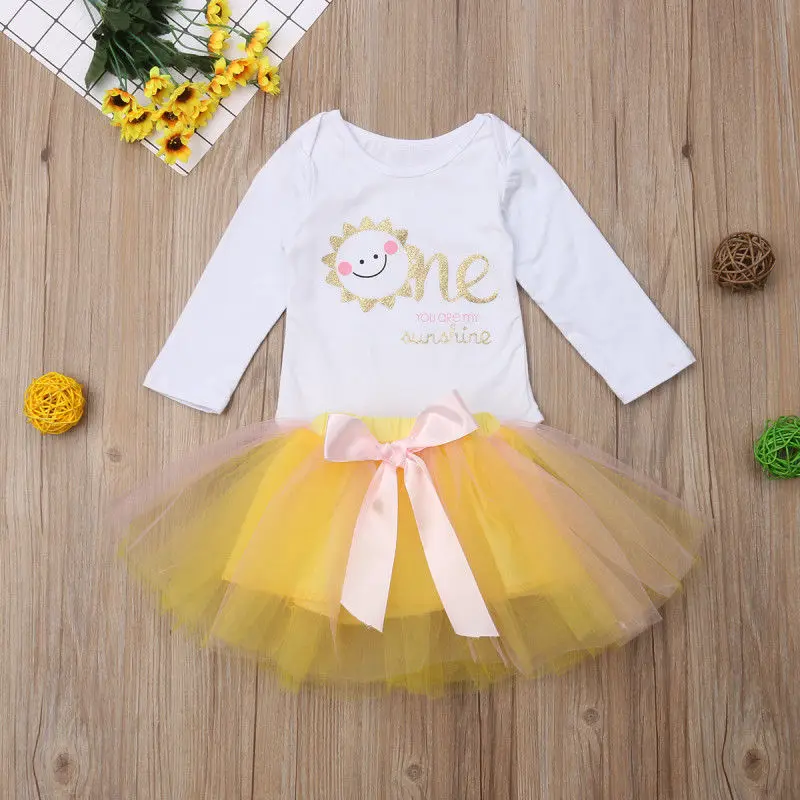0-24M Newborn Kids Baby Girl My First Birthday Clothing Party Tops Romper Tutu Tulle Skirt Cute Princess Dress set brand outfit
0-24M Newborn Kids Baby Girl My First Birthday Clothing Party Tops Romper Tutu Tulle Skirt Cute Princess Dress set brand outfit