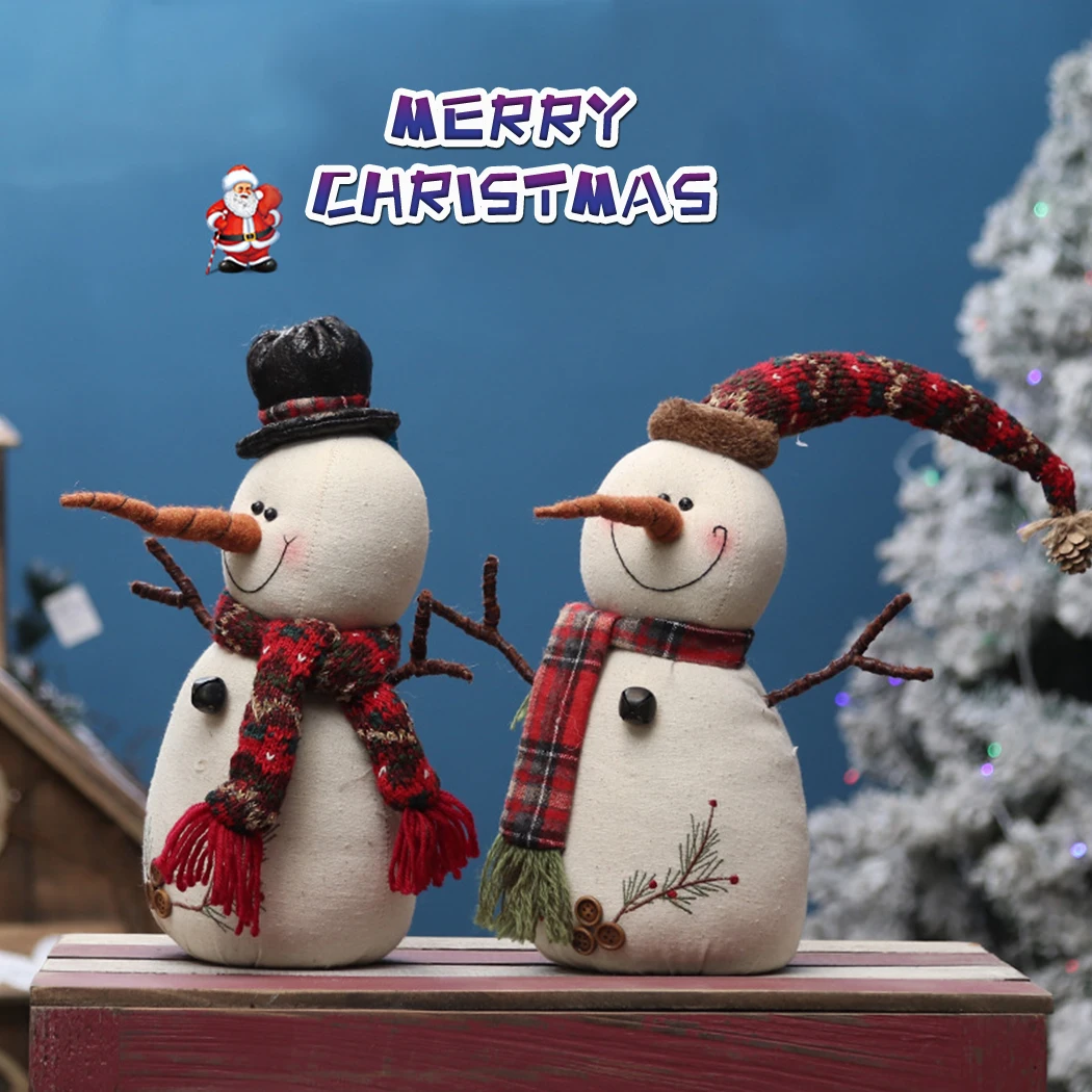 Christmas Snowman Doll Toy Window Decoration Gifts Exquisite For Home Xmas Happy New Year Gift
Christmas Snowman Doll Toy Window Decoration Gifts Exquisite For Home Xmas Happy New Year Gift