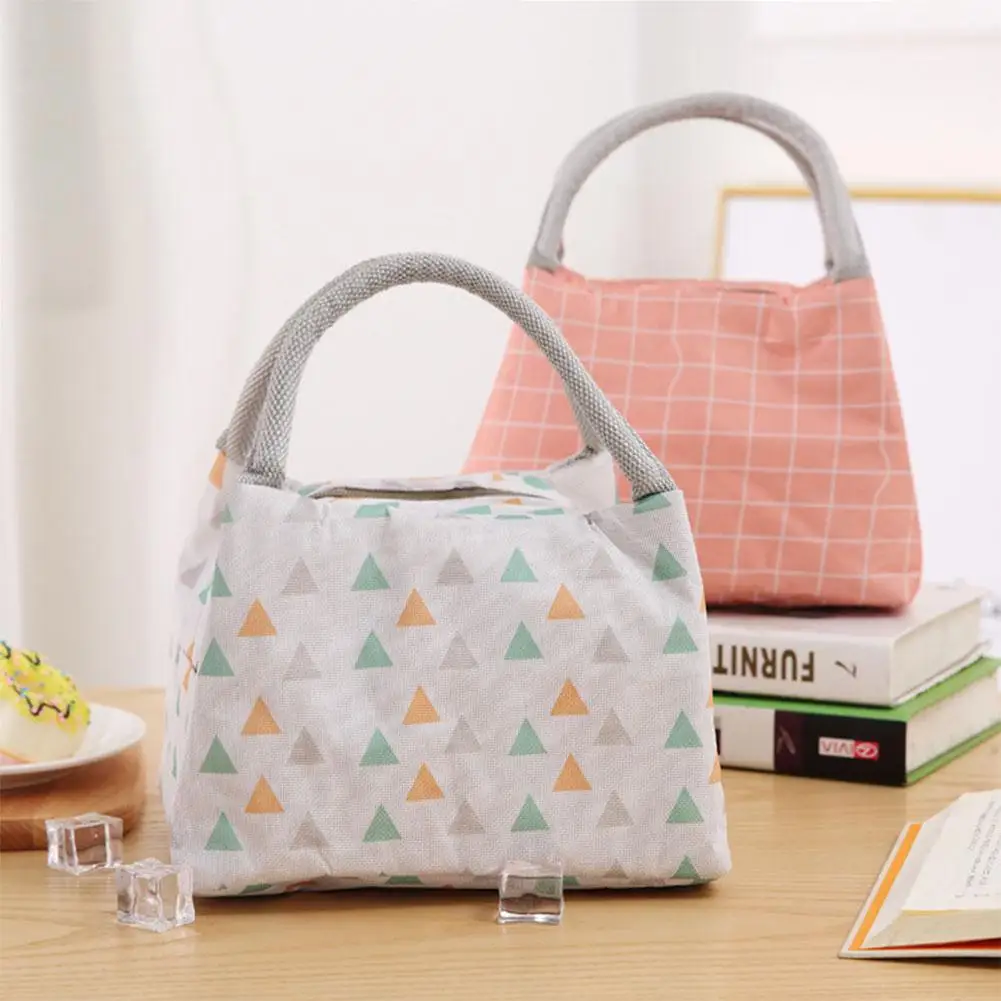 Ins Style Insulated Picnic Bag Thicken Handbag Portable Waterproof Lunch Box Bag Student Office Lady Bento Box Storage Bags
Ins Style Insulated Picnic Bag Thicken Handbag Portable Waterproof Lunch Box Bag Student Office Lady Bento Box Storage Bags