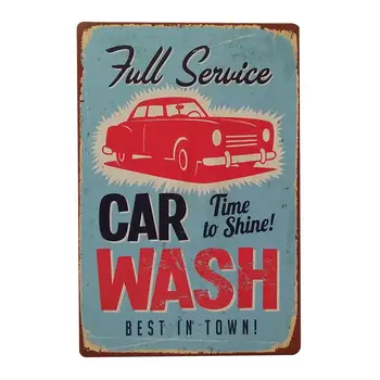 Full Service Car Wash Best in Town Vintage Retro Decor Metal Tin Sign Painting For Wall Home Bar Coffee Shop (Style 28)
Full Service Car Wash Best in Town Vintage Retro Decor Metal Tin Sign Painting For Wall Home Bar Coffee Shop (Style 28)