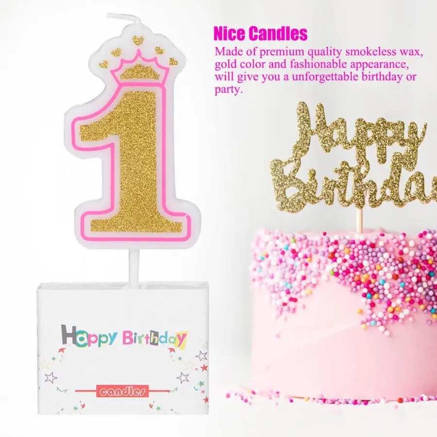1Pcs Birthday Candle Numbers Age 0-8 Child Birthday Candle Party Decorative Candles Crown Smoke free Cake Candles
1Pcs Birthday Candle Numbers Age 0-8 Child Birthday Candle Party Decorative Candles Crown Smoke free Cake Candles