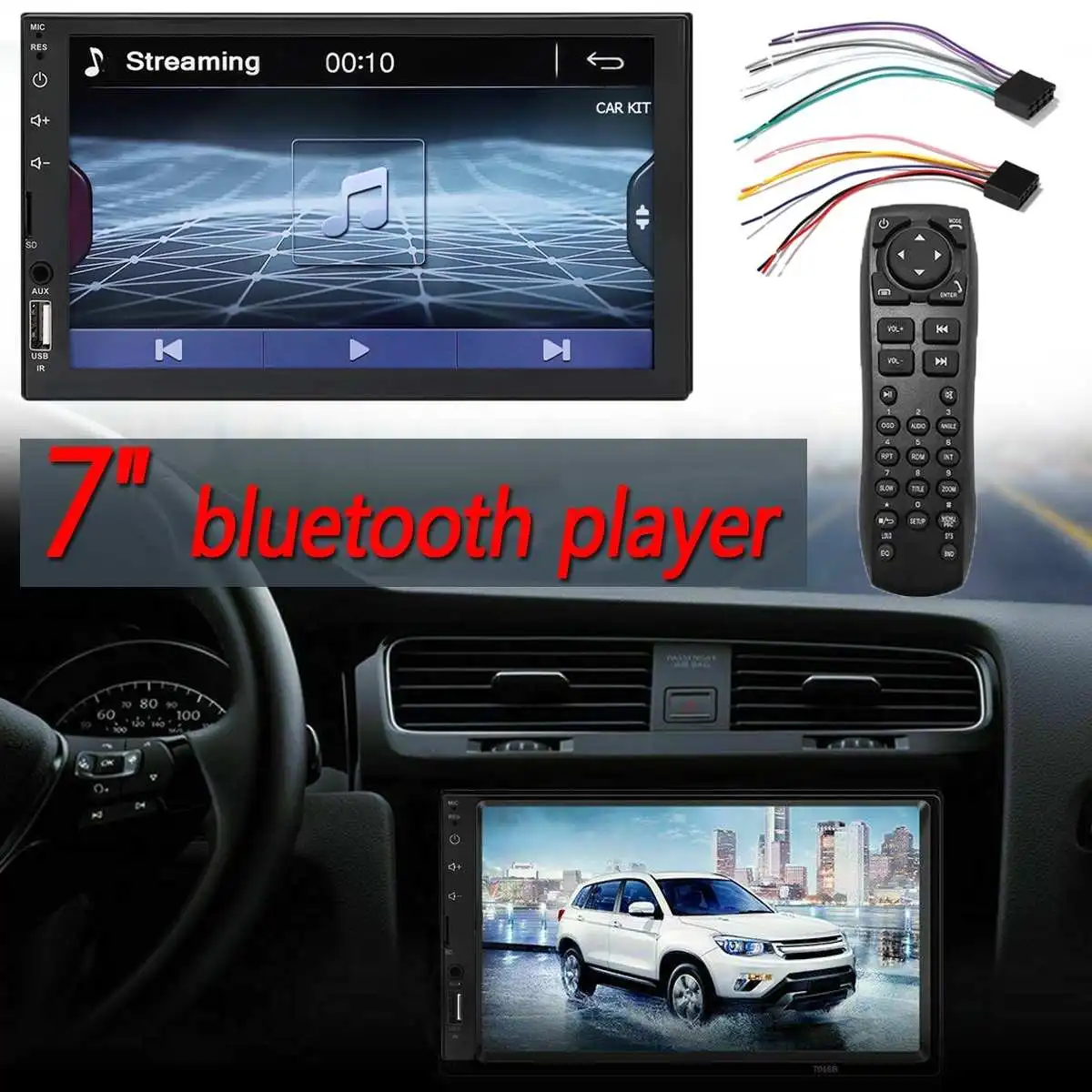 2Din Multimidia 7'' bluetooth Auto Radio Music Video MP5 Player Car Mirror Link Autoradio Rear View Camera Steering wheel contro
2Din Multimidia 7'' bluetooth Auto Radio Music Video MP5 Player Car Mirror Link Autoradio Rear View Camera Steering wheel contro