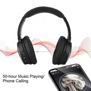 50-hour Play Bluetooth Stereo Headphones ANC Noise Reduction Wireless Hands-free Call Headset Built-in Mic Sport Headphone
50-hour Play Bluetooth Stereo Headphones ANC Noise Reduction Wireless Hands-free Call Headset Built-in Mic Sport Headphone