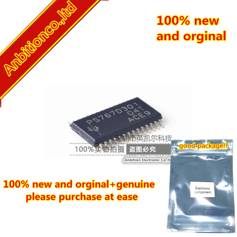10 шт. 100% новые и оригинальные TPS767D301PWP TPS767D301DUAL-OUTPUT Регуляторы низкого напряжения TSSOP28 в наличии
10 шт. 100% новые и оригинальные TPS767D301PWP TPS767D301DUAL-OUTPUT Регуляторы низкого напряжения TSSOP28 в наличии