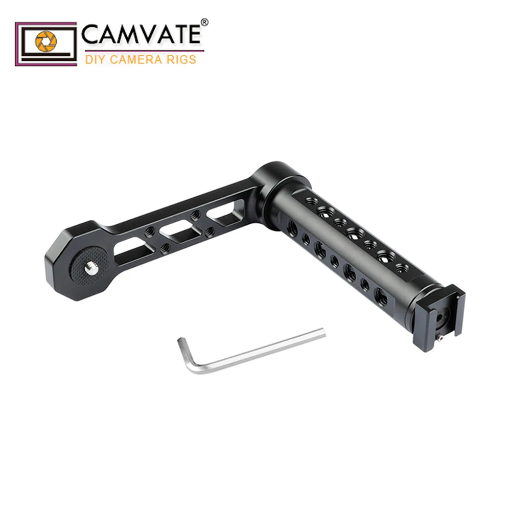 CAMVATE Handy Cheese Handle With Cold Shoe L-shape For RoninS / Zhiyun Crane Series Handheld Gimbal C1943
CAMVATE Handy Cheese Handle With Cold Shoe L-shape For RoninS / Zhiyun Crane Series Handheld Gimbal C1943