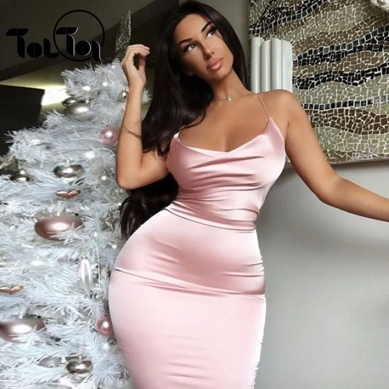 Satin Mini Party Dresses Women Straps Slim Fit Bodycon Party Dress Short Club Solid Dress Black Casual Dresses Femme
Satin Mini Party Dresses Women Straps Slim Fit Bodycon Party Dress Short Club Solid Dress Black Casual Dresses Femme