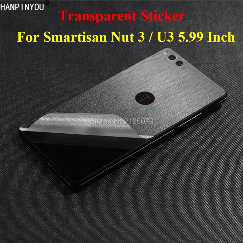 For Smartisan Nut 3 / U3 5.99" Full Cover Back Body Carbon Fiber / Grid Sticker Durable Transparent Side Screen Protector Film
For Smartisan Nut 3 / U3 5.99" Full Cover Back Body Carbon Fiber / Grid Sticker Durable Transparent Side Screen Protector Film