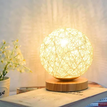 Creative Hand-Knit Lampshade Wood Moon Lamp USB Bedroom Home Wedding Decoration Moonlight Night Light Warm White
Creative Hand-Knit Lampshade Wood Moon Lamp USB Bedroom Home Wedding Decoration Moonlight Night Light Warm White